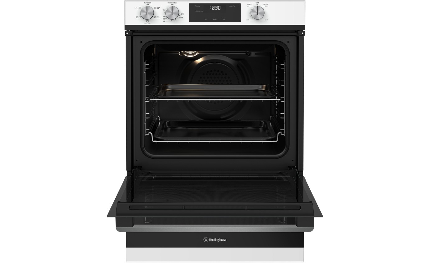 Westinghouse 60cm Multifunction Oven with Grill (White) WVE6565WD