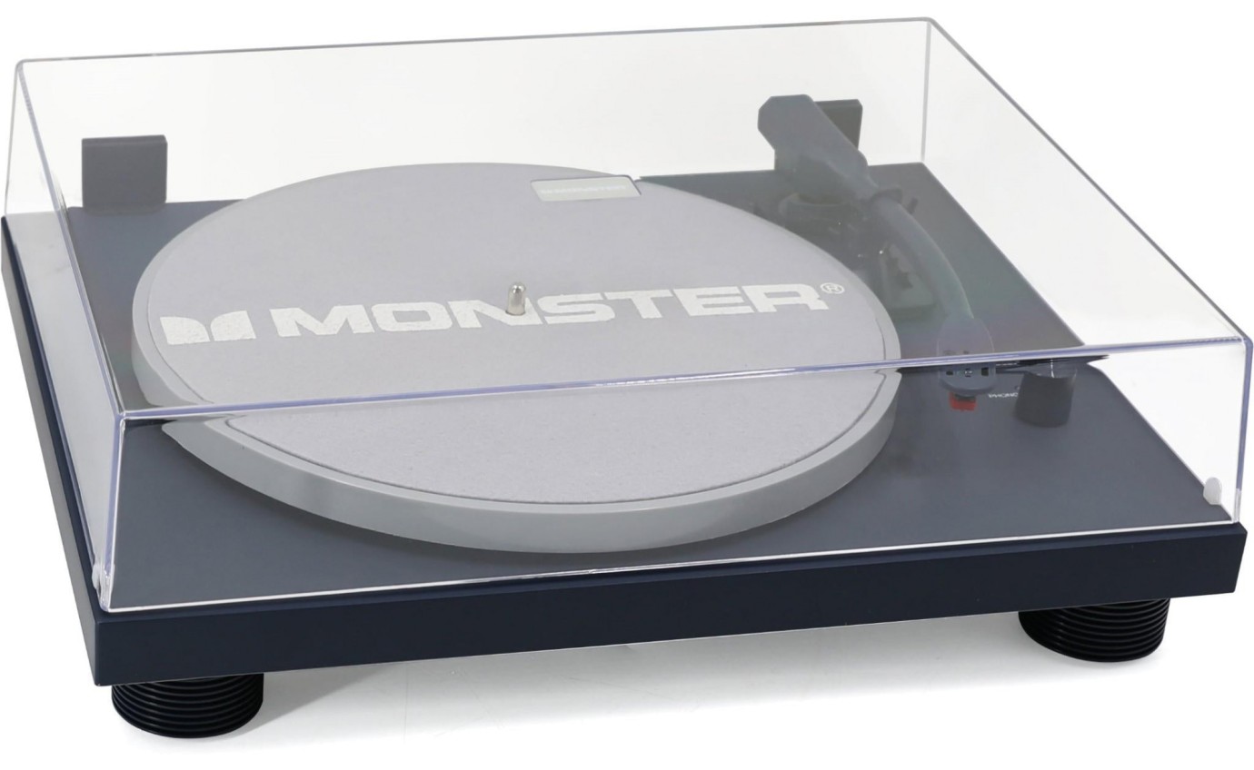 Monster Manual Vinyl Turntable (Navy) MTTT249NB