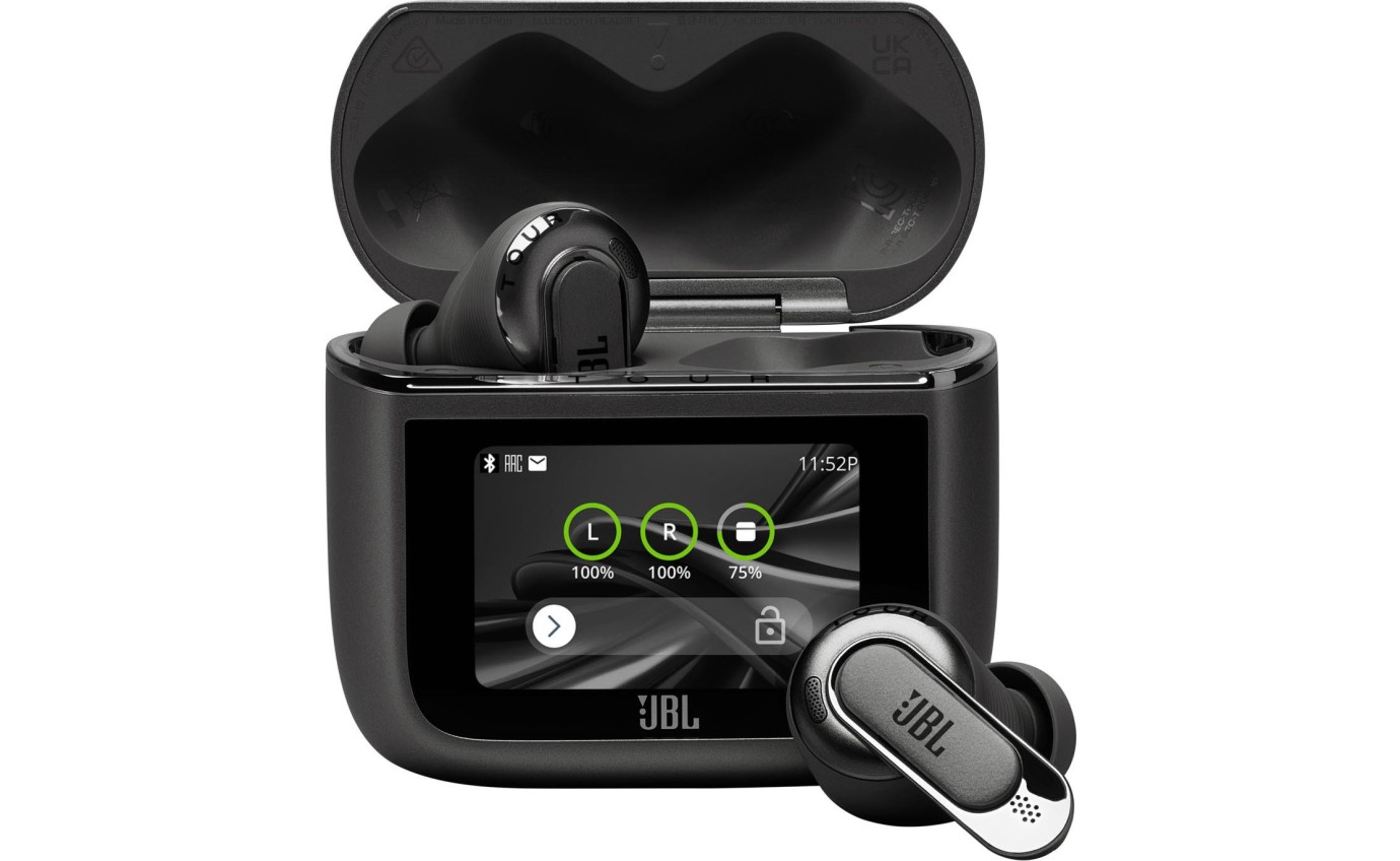 JBL Tour Pro 3 TWS Noise Cancelling Earbuds with Smart Case (Black) JBLTOURPRO3BLK