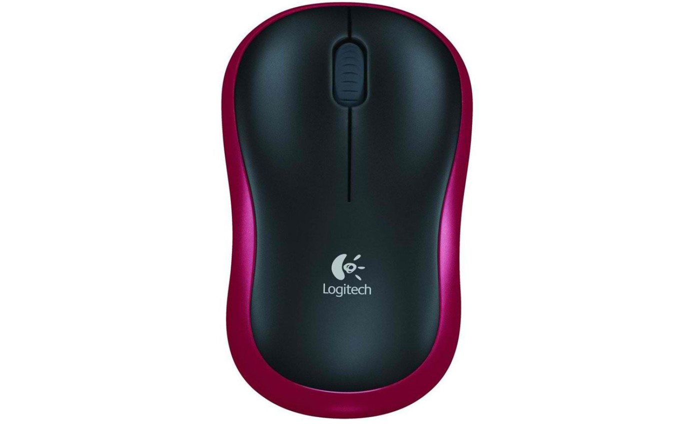 Logitech Wireless Mouse M185 (Red) 910002503