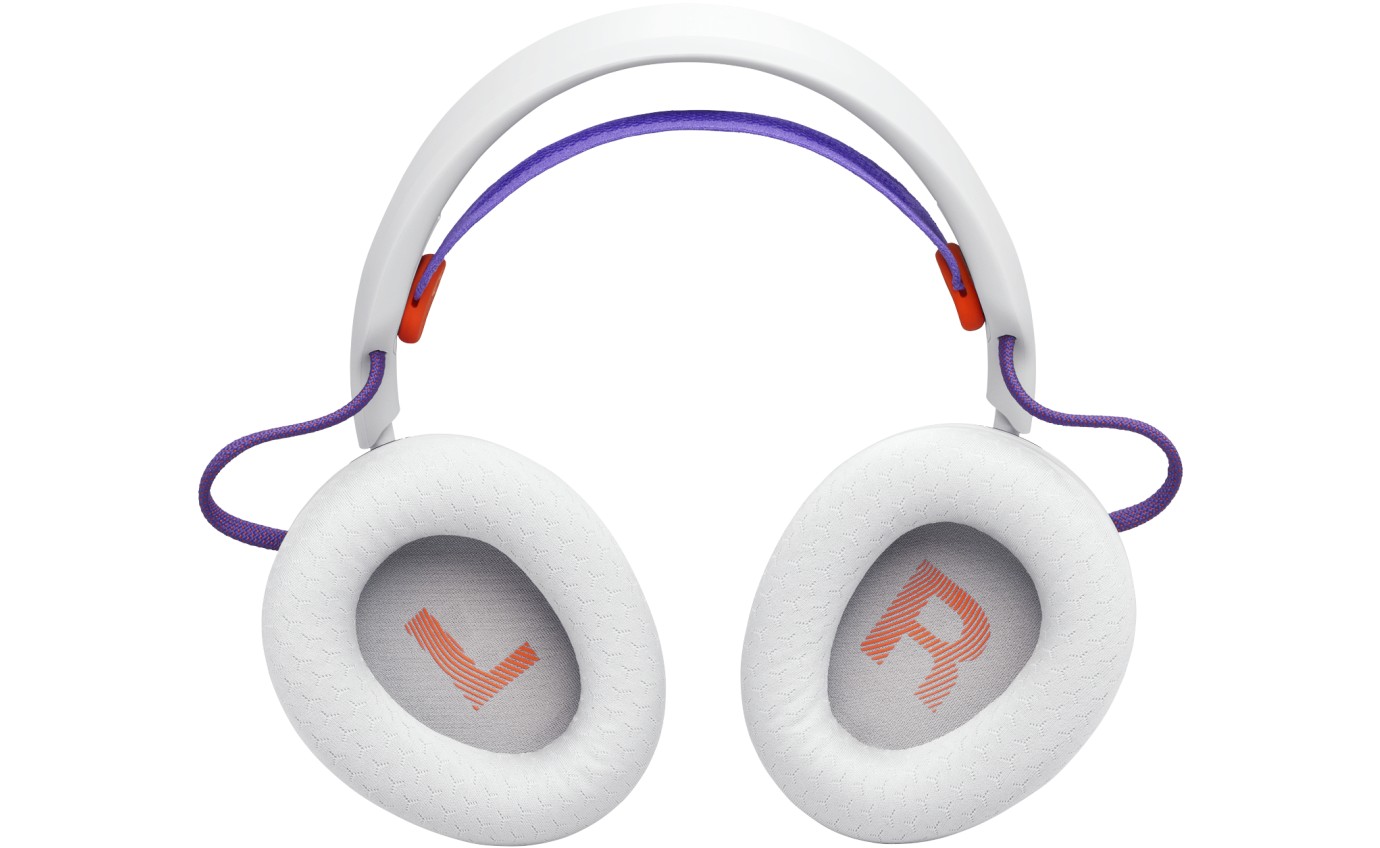 JBL Quantum 650 Gaming Wireless Over-Ear Headset (White) JBLQTUM650WHT