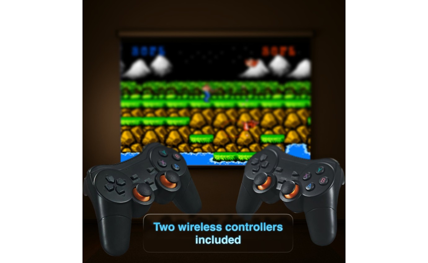 Laser Smart Retro Gaming Projector with Dual Controllers PJGH803B168