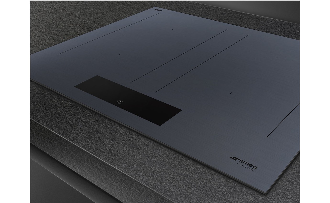 Smeg 60cm Linea Induction Cooktop (Neptune Grey) SIM1644DG