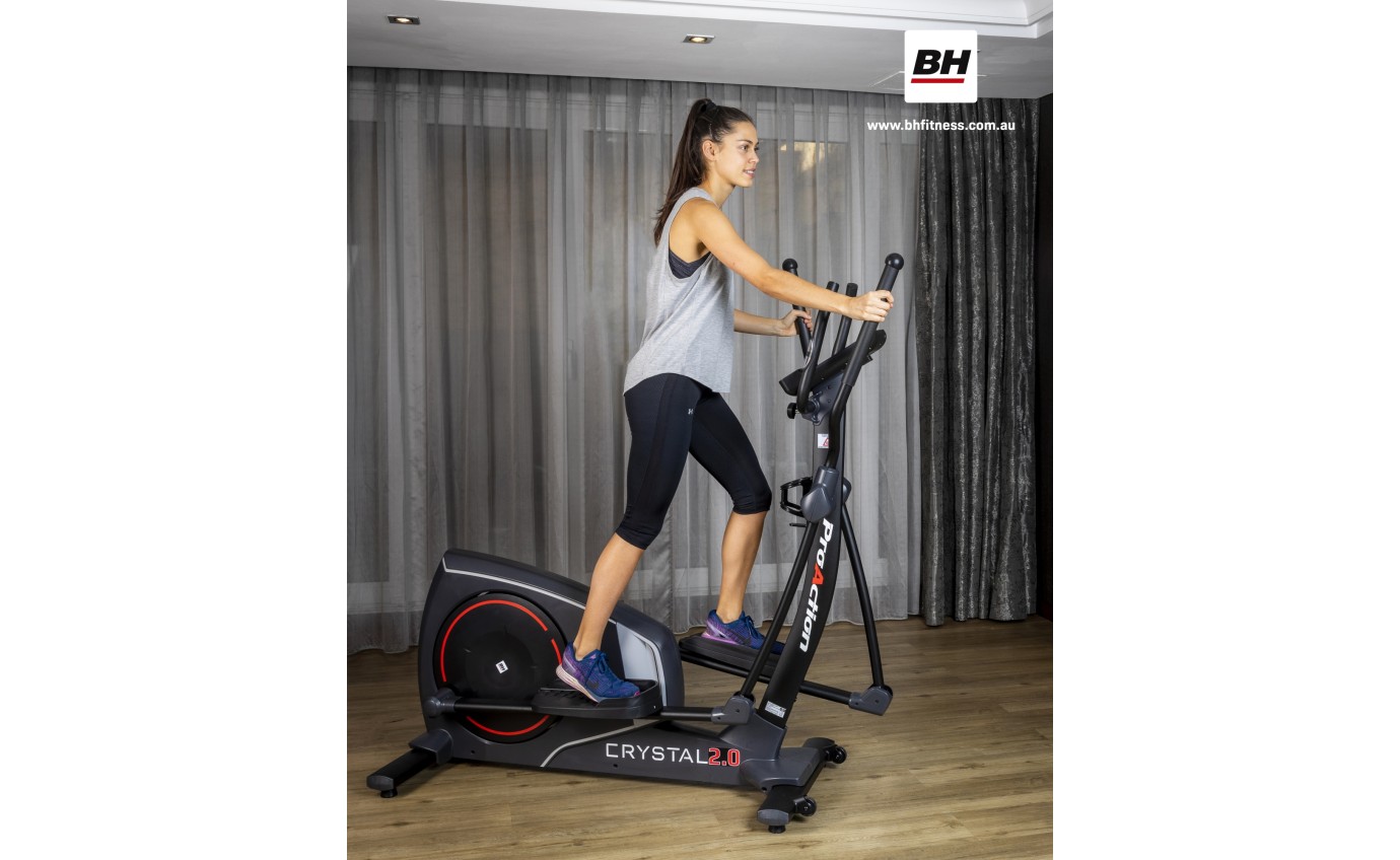 BH Fitness Crystal 2.0 Program Elliptical G2383NW