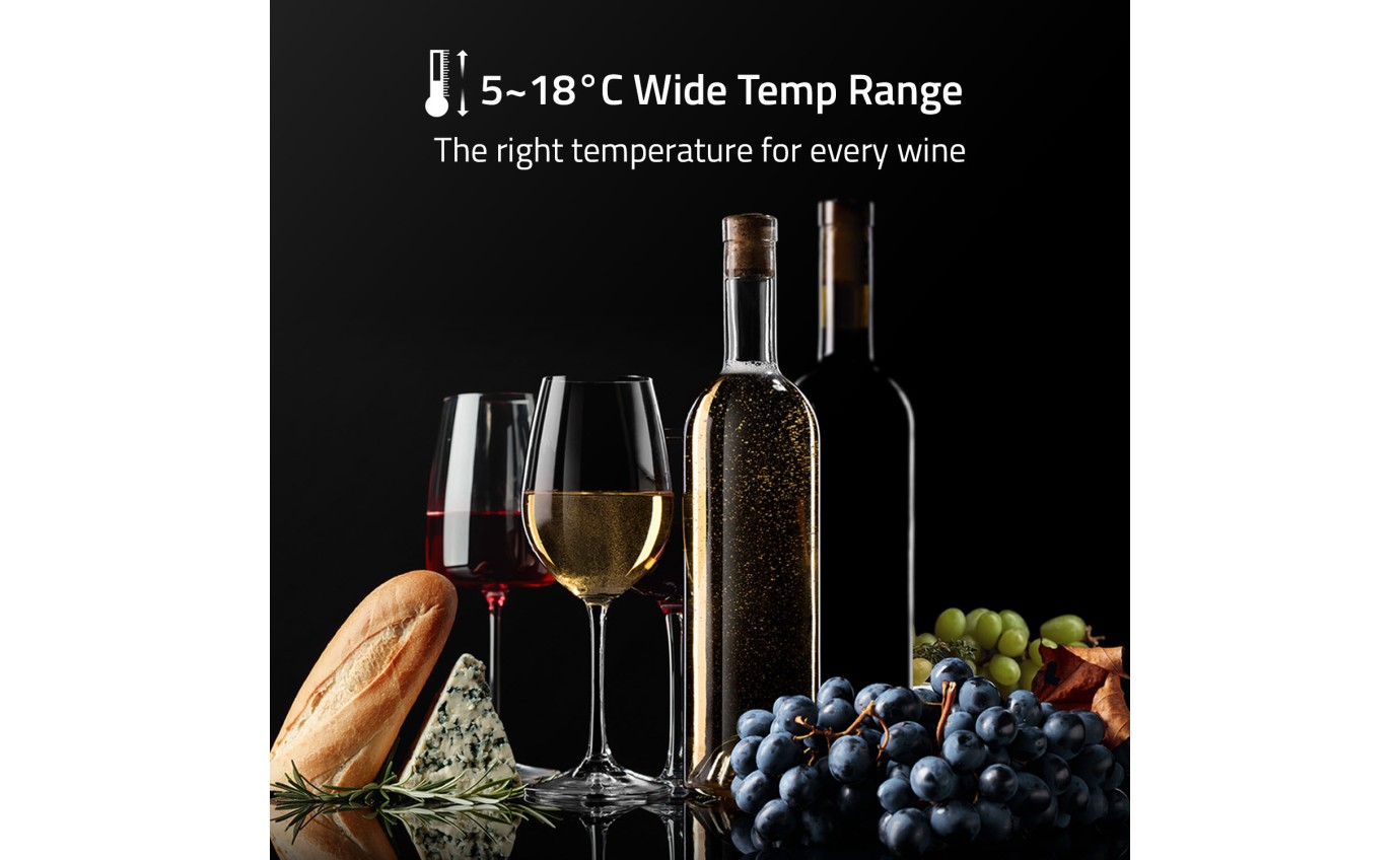 Hisense 30 Bottle Wine Cabinet (Black) HRWC31