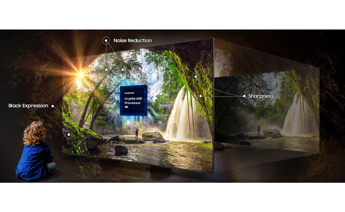 Samsung 98 inch DU9000 Crystal UHD 4K Smart TV [2024] UA98DU9000WXXY