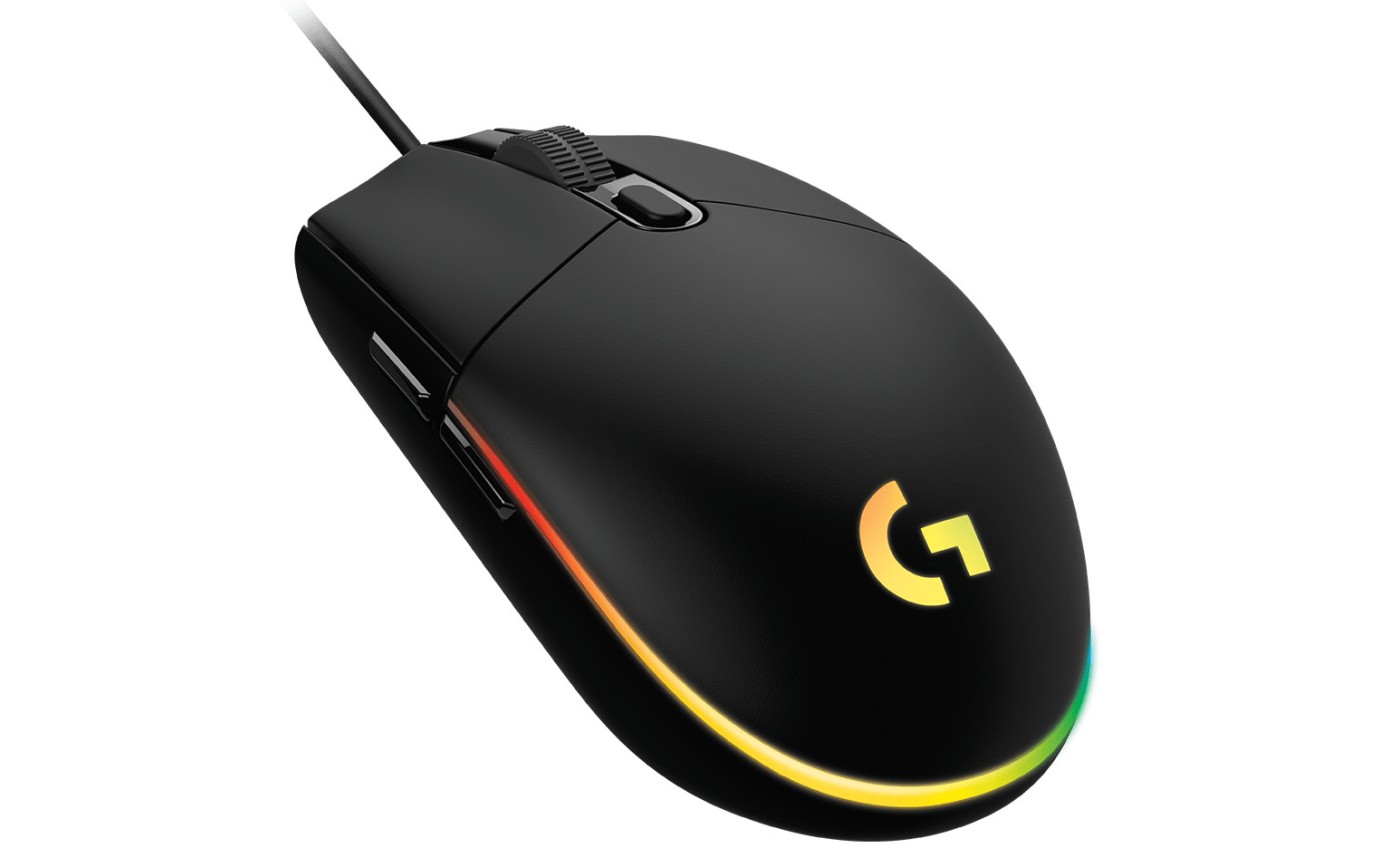 Logitech G G203 Lightsync Gaming Mouse (Black) 910005790