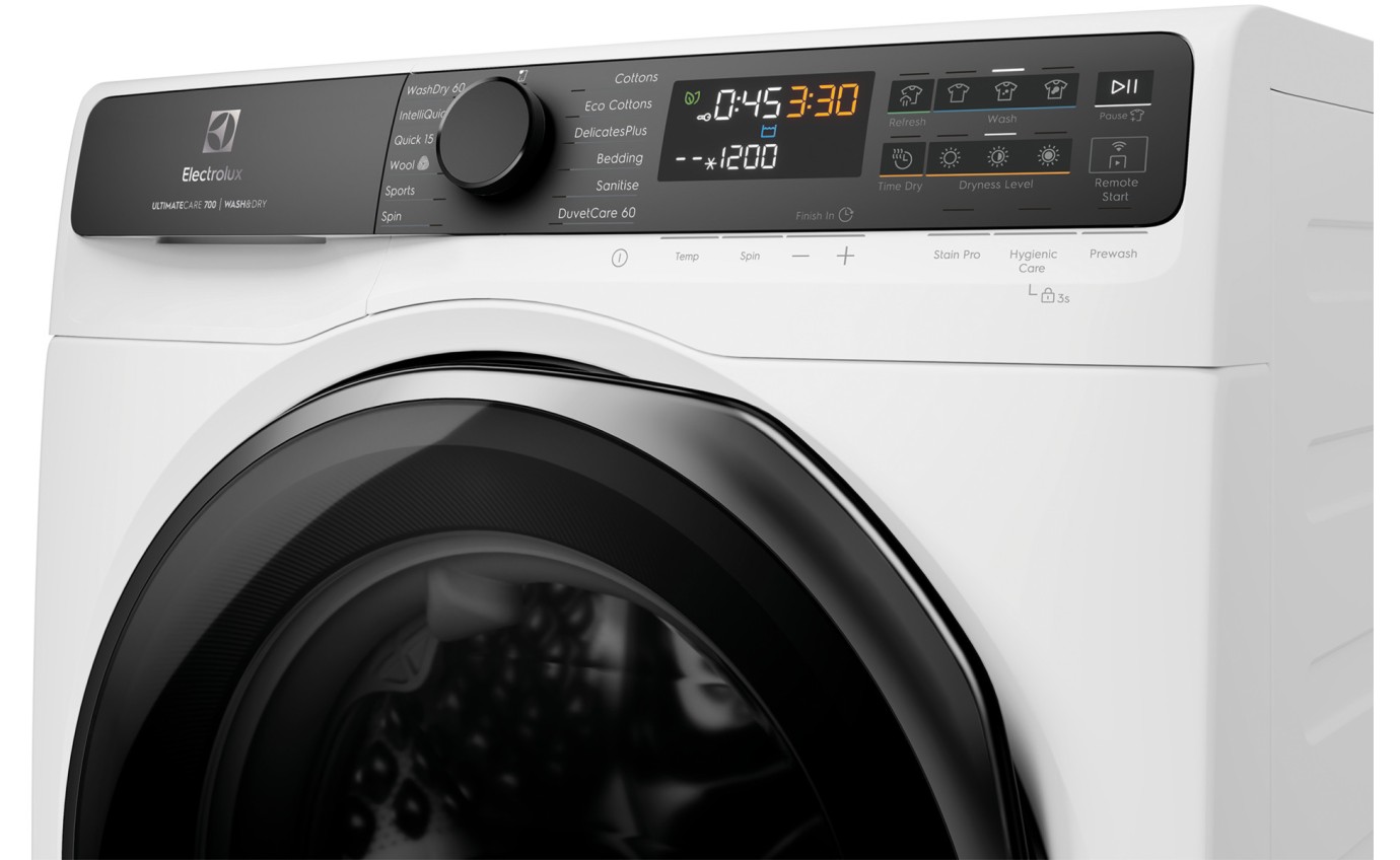 Electrolux 12kg/8kg UltimateCare 700 Washer Dryer Combo (White) EWW1243R7WCS