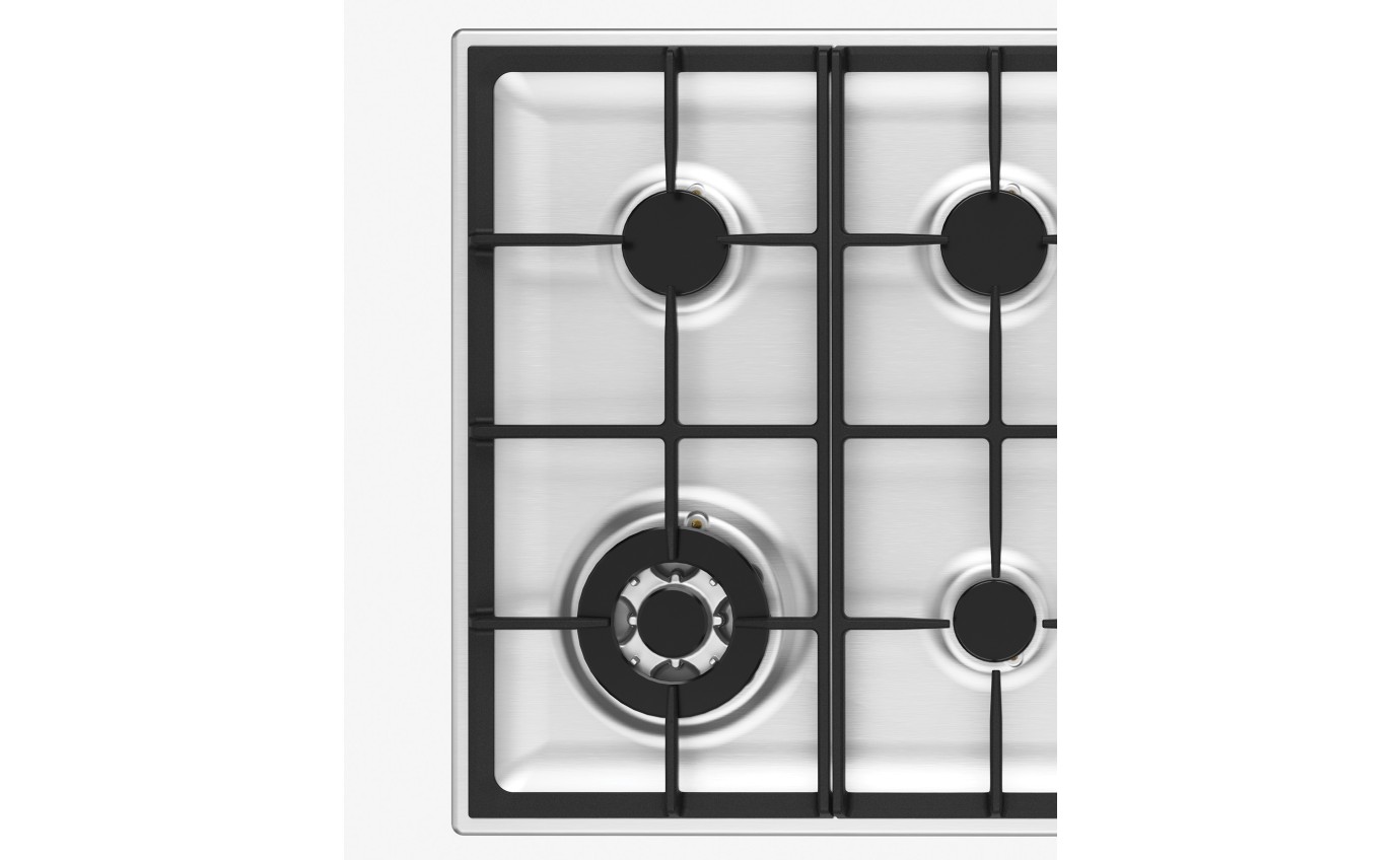 Chef 60cm 4 Burner Gas Cooktop CHG644SC