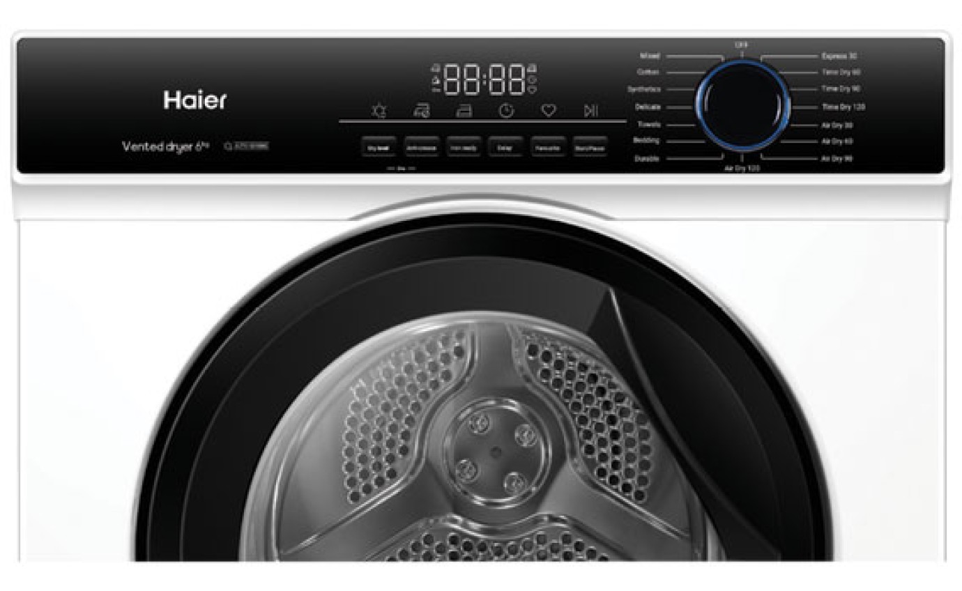 Haier 6kg Sensor Vented Dryer HDV60AWW1