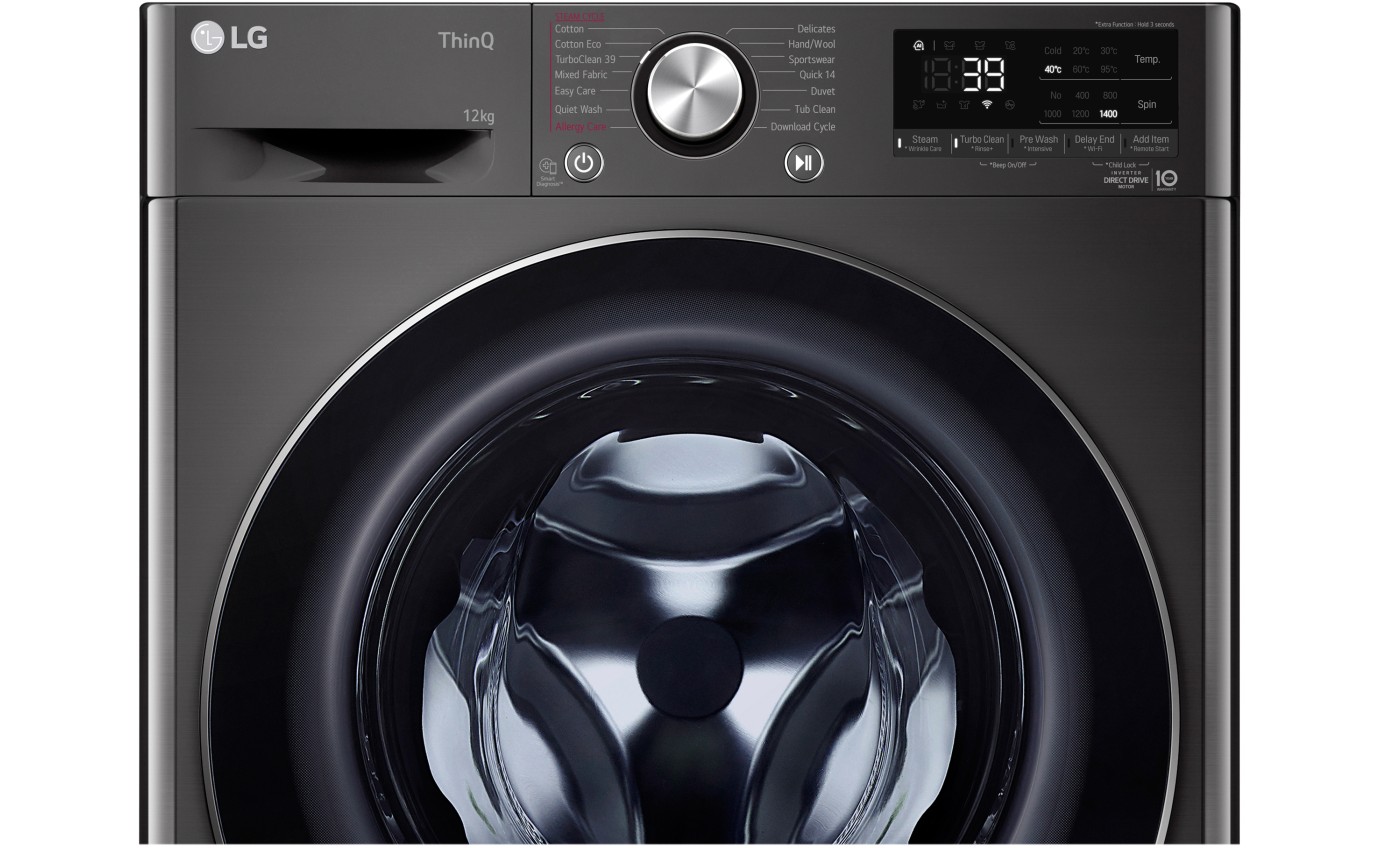 LG 12kg Front Load Washing Machine WV91412B