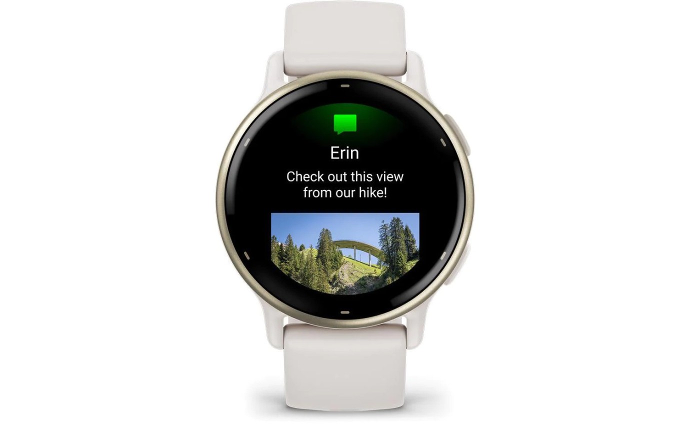 Garmin vívoactive® 5 Smartwatch (Ivory/Cream Gold) 0100286211