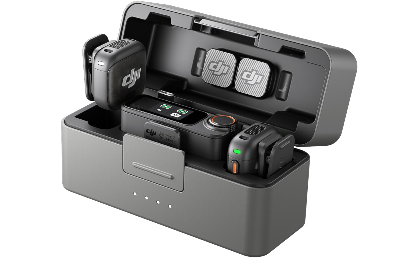 DJI Mic 3 (2 TX + 1 RX + Charging Case) CPRN0000048001