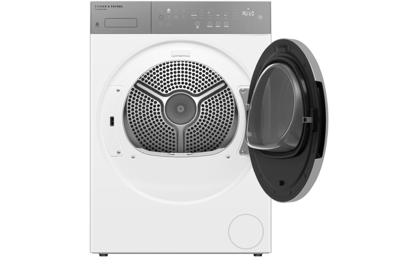 Fisher & Paykel 8kg Series 5 Contemporary Heat Pump Dryer (White) DH8060P5