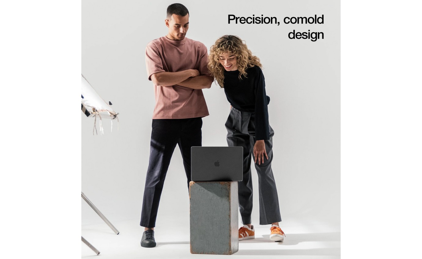 Incase Dots Hardshell with Makrolon&reg; for MacBook Pro 16 inch M1-M4 (Clear) INMB200722CLR