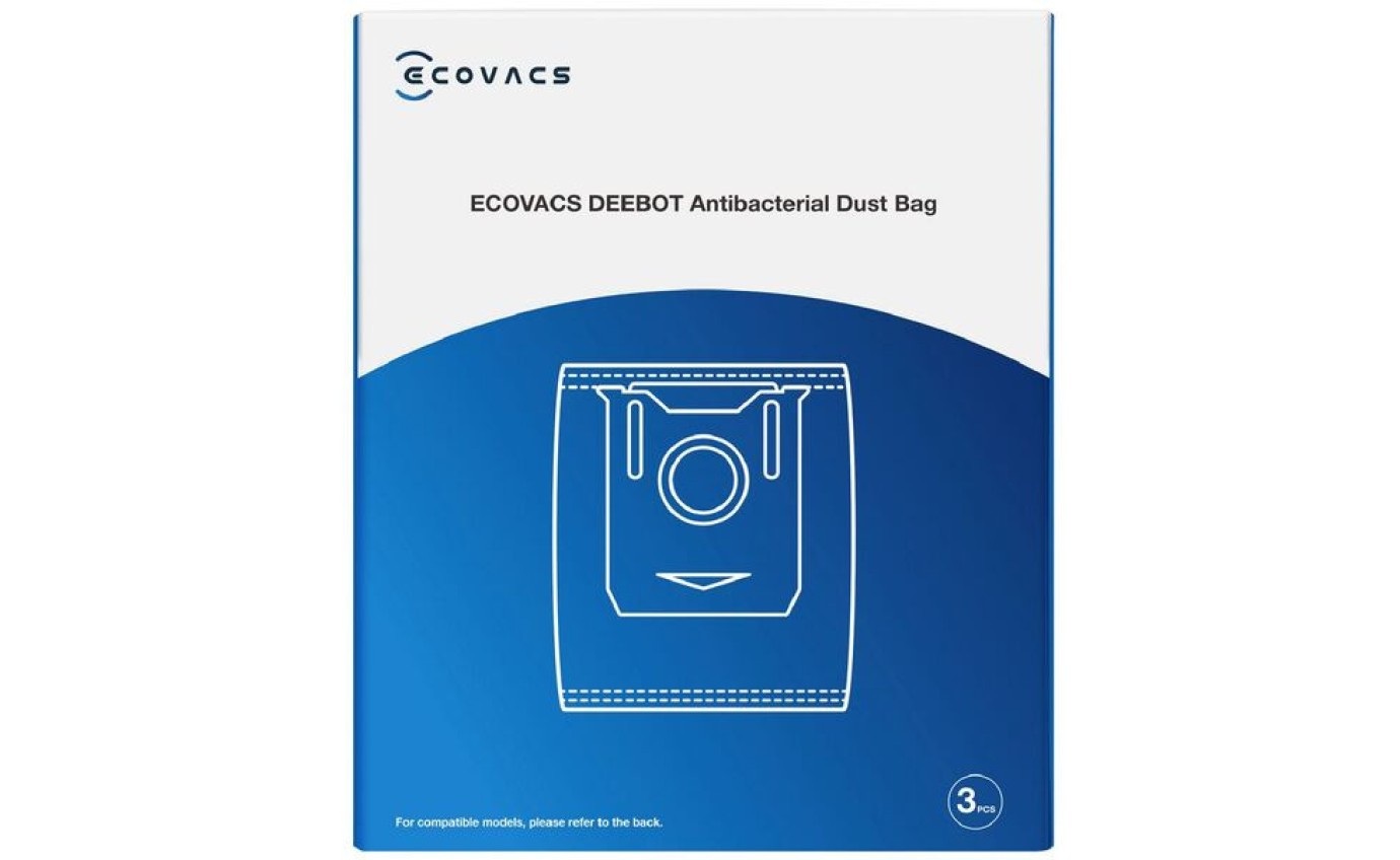 Ecovacs DEEBOT Antibacterial Dust Bag (3 Pack) DDB030016