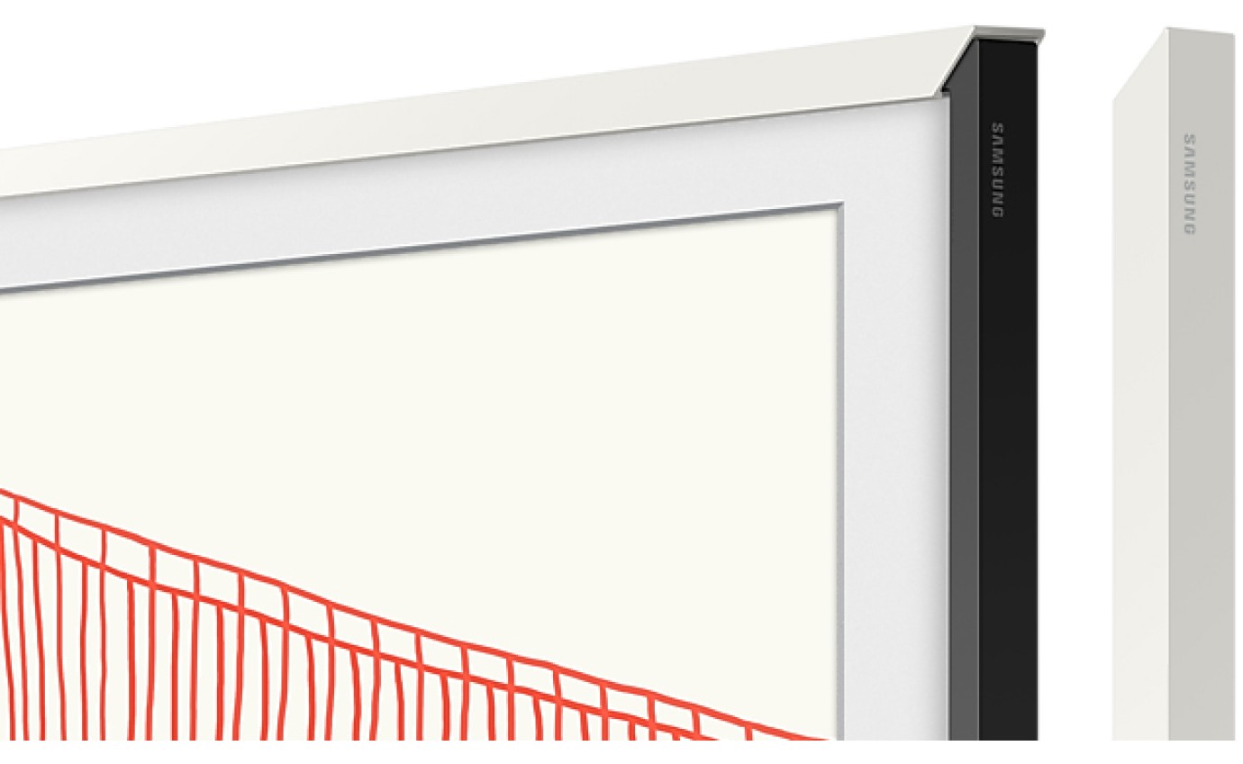 Samsung 55 inch Modern Bezel for The Frame TV 2021/2022 (White) VGSCFA55WTBRU