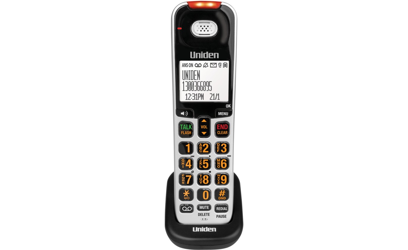 Uniden Sight & Sound Enhanced Cordless Phone SSE451