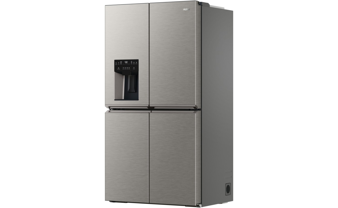 Haier 601L 600 Series Quad Door Refrigerator Freezer (Satina) HRF680YZS