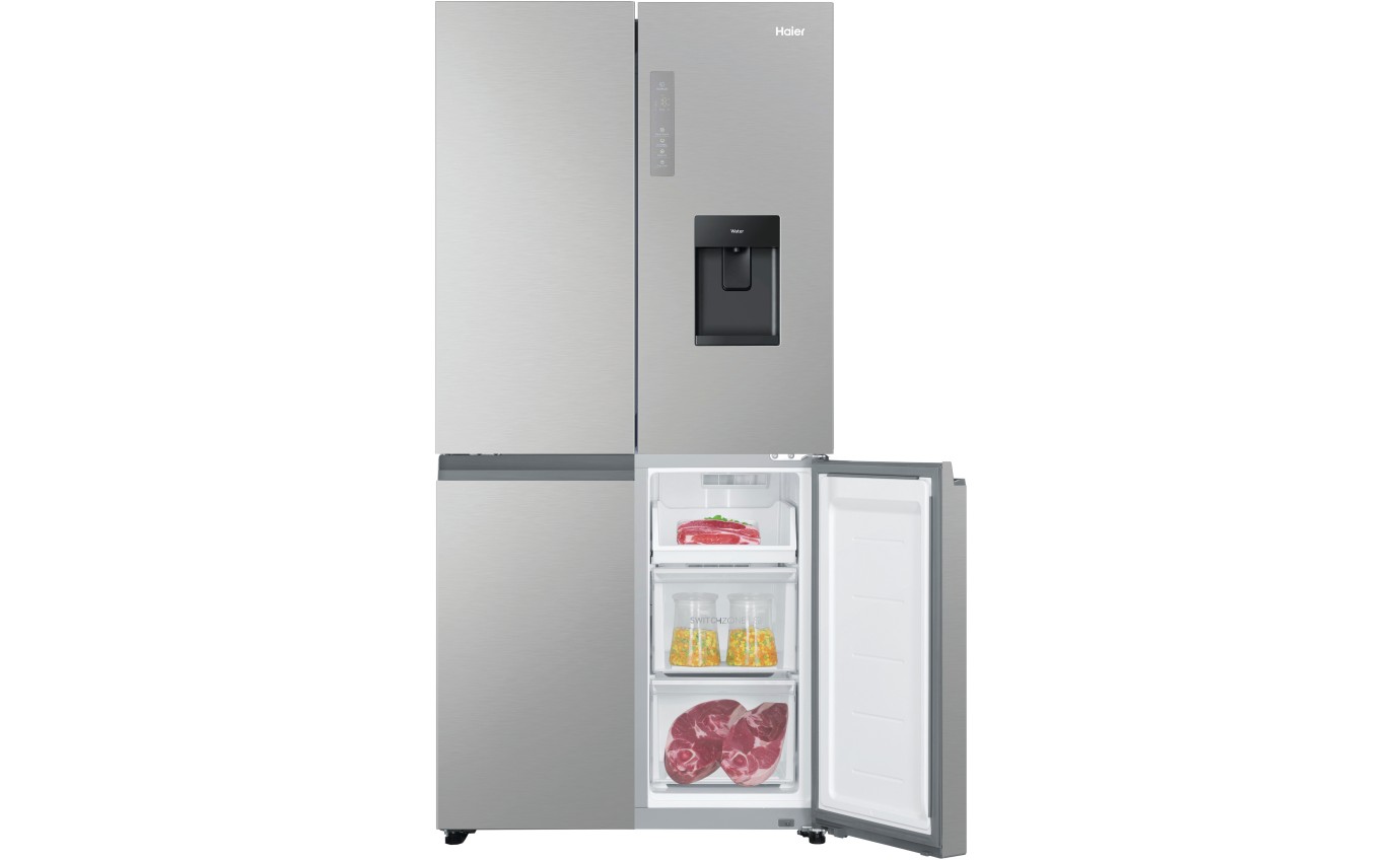 Haier 507L Quad Door Fridge (Satina) HRF580YPS