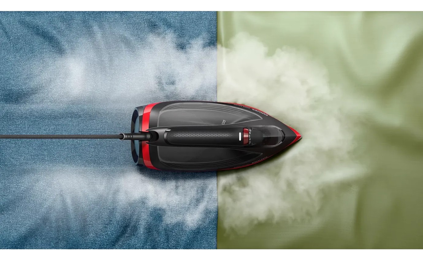 Philips 6000 Series Steam Iron (Red/Black) DST613040