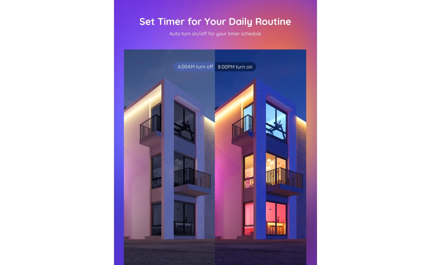 Govee Wi-Fi & Bluetooth Smart Light Bulb E27 (Matter Compatible) H6004E01