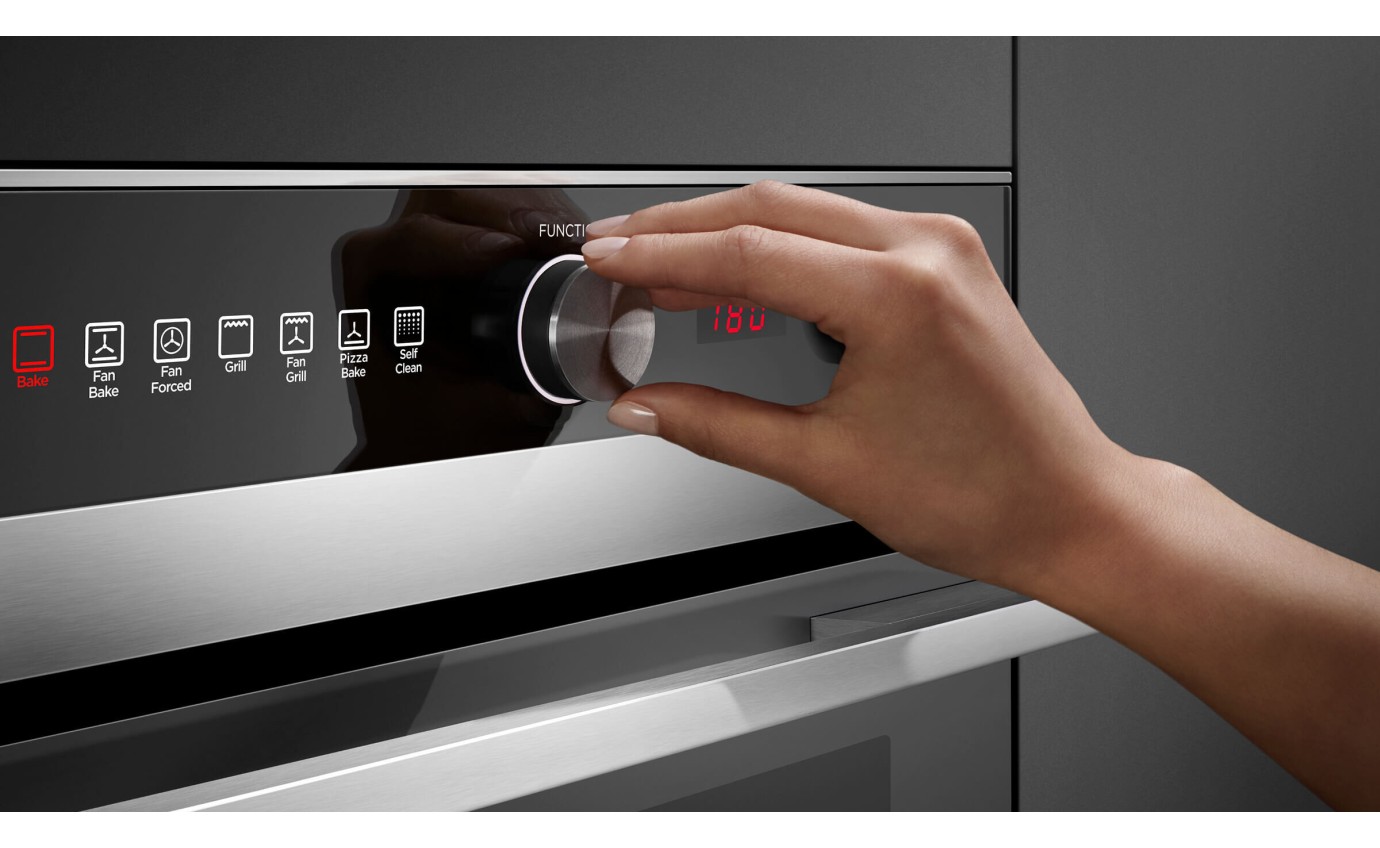 Fisher & Paykel 60cm Series 5 Contemporary Pyrolytic Oven, 7 Function OB60SC7CEPX3