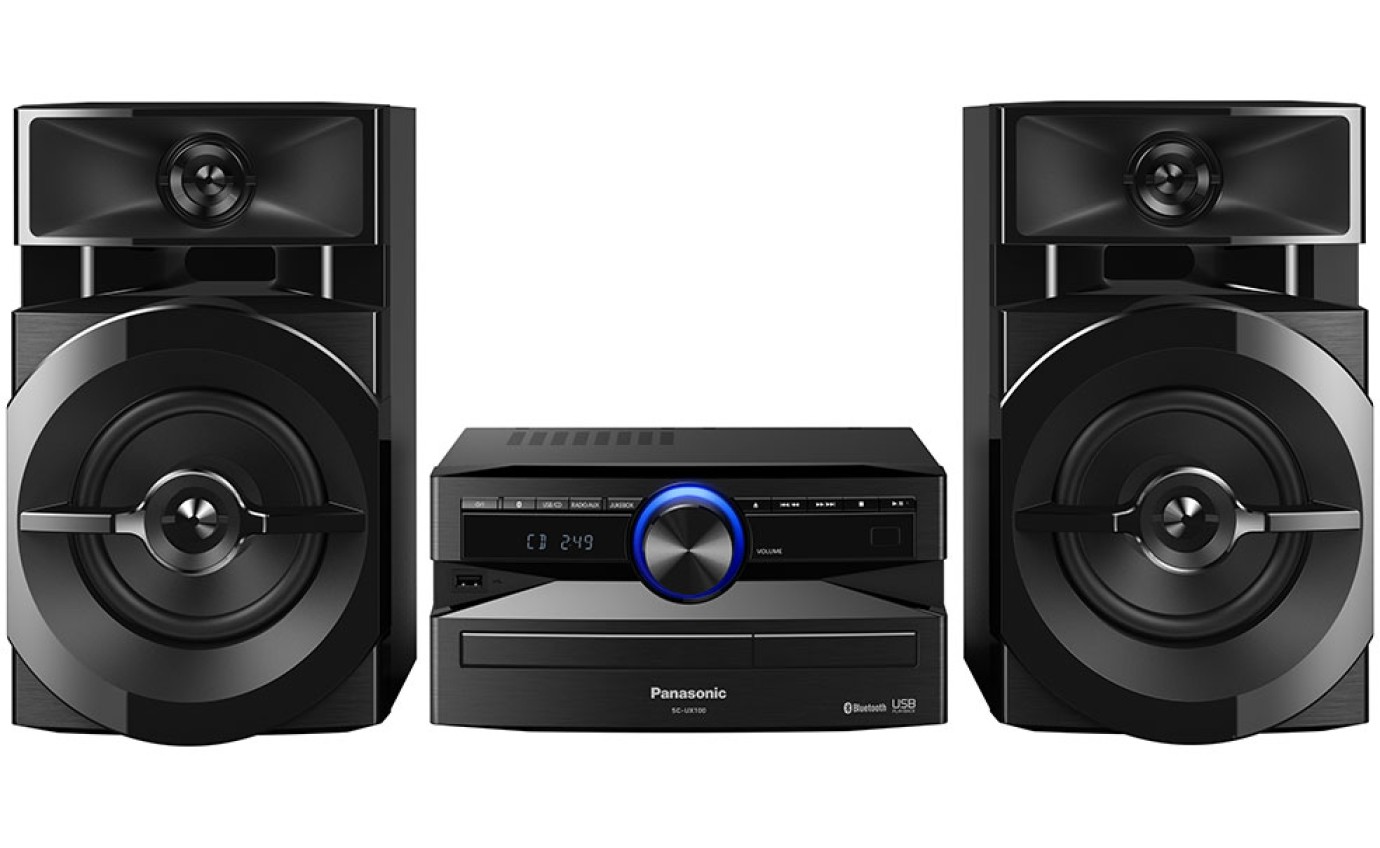 Panasonic 300W Mini Hi-Fi System SCUX100GNK