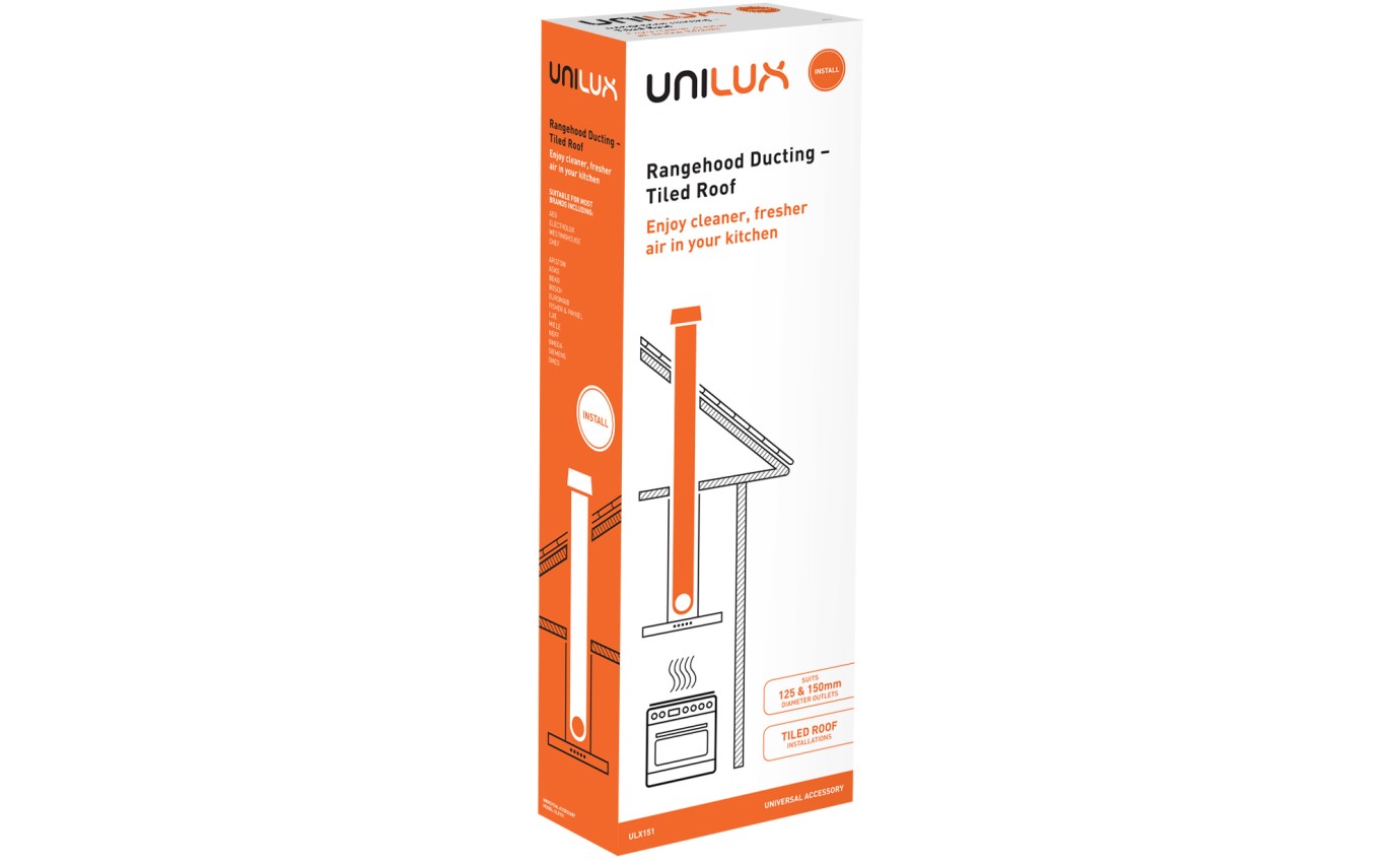 Unilux Universal Rangehood Ducting (Tiled Roof) ULX151