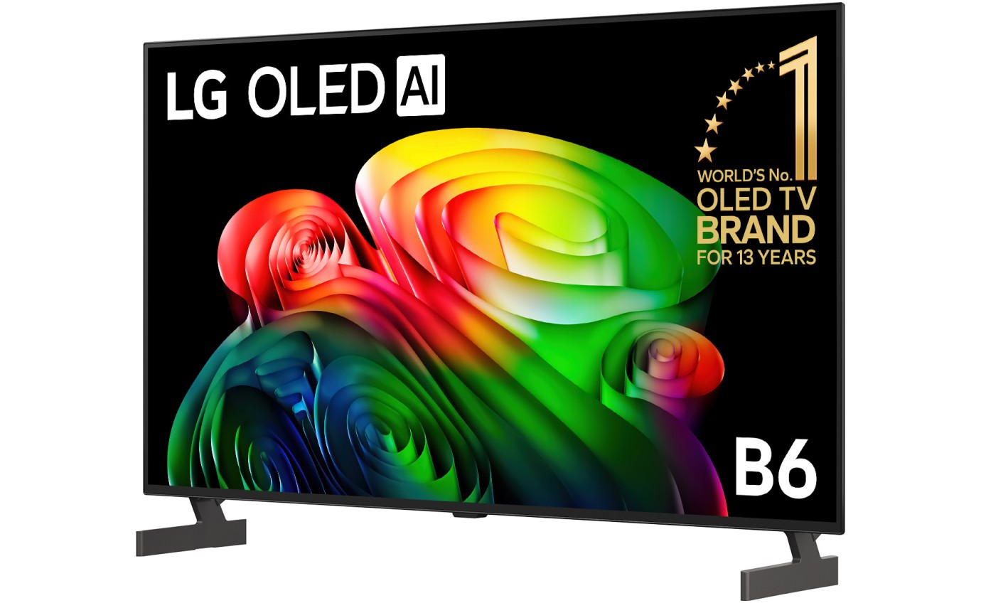 LG 48 inch B6 OLED AI 4K Smart TV OLED48B6PSA