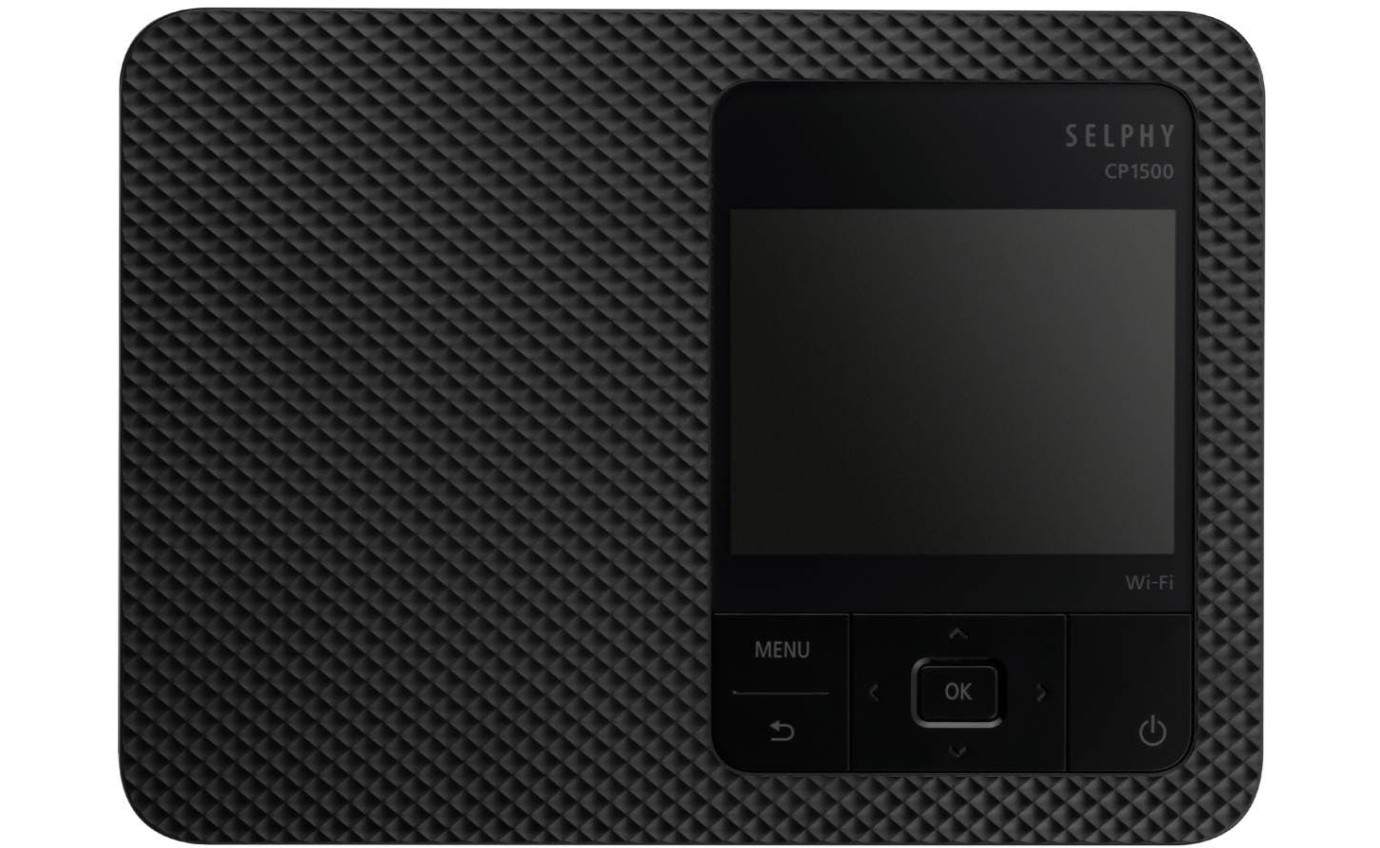 Canon Selphy Compact Photo Printer (Black) CP1500BK