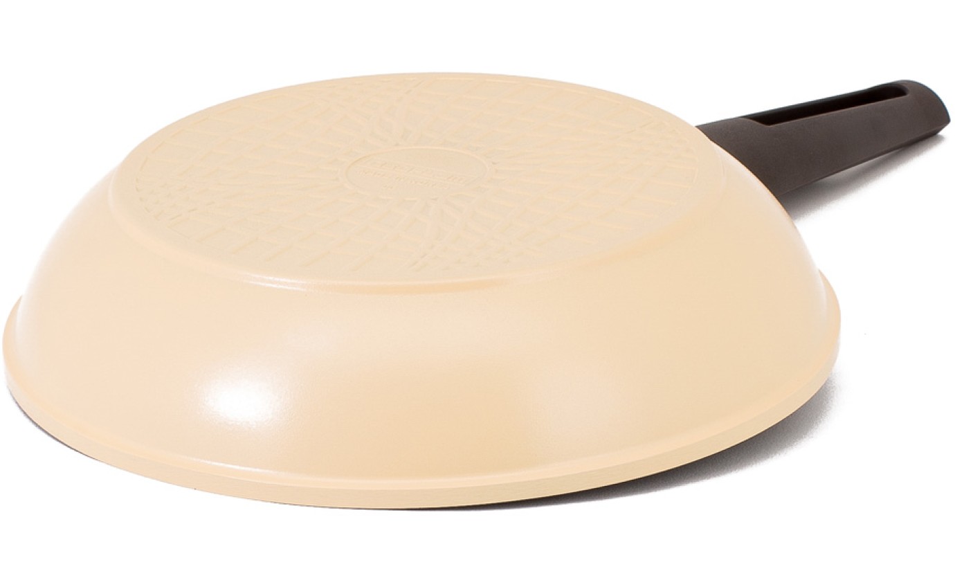 Neoflam 24cm Nature+ Fry Pan Induction (Yellow) CTF24Y
