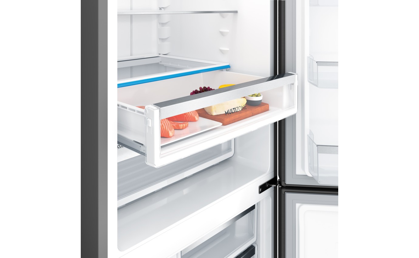 Electrolux 425L Bottom Mount Fridge (Matte Black) EBE4302BDR
