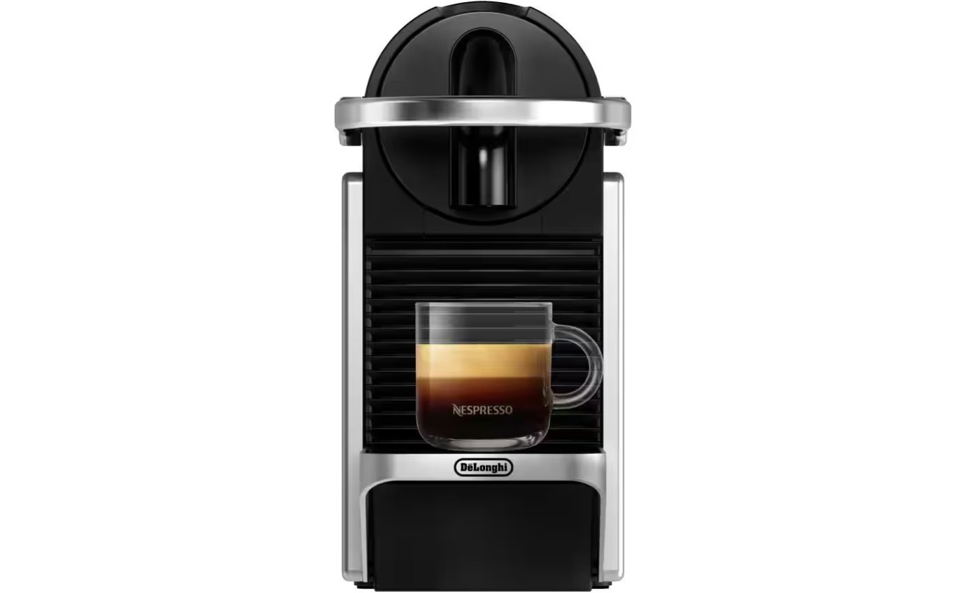DeLonghi Pixie Nespresso Capsule Coffee Machine with Aeroccino3 EN127SAE
