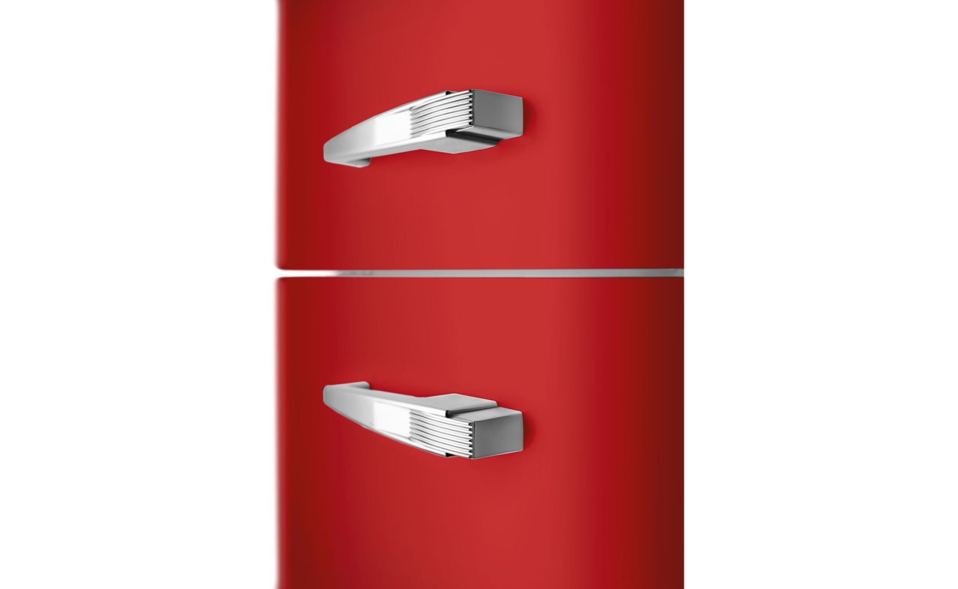 Smeg 331L 50s Style Retro Bottom Mount Fridge (Red) FAB32LRD5AU