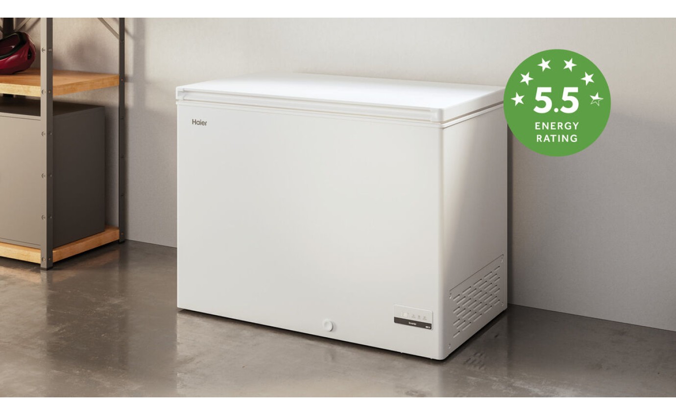 Haier 301L 300 Series Hybrid Chest Freezer (White) HCF300W