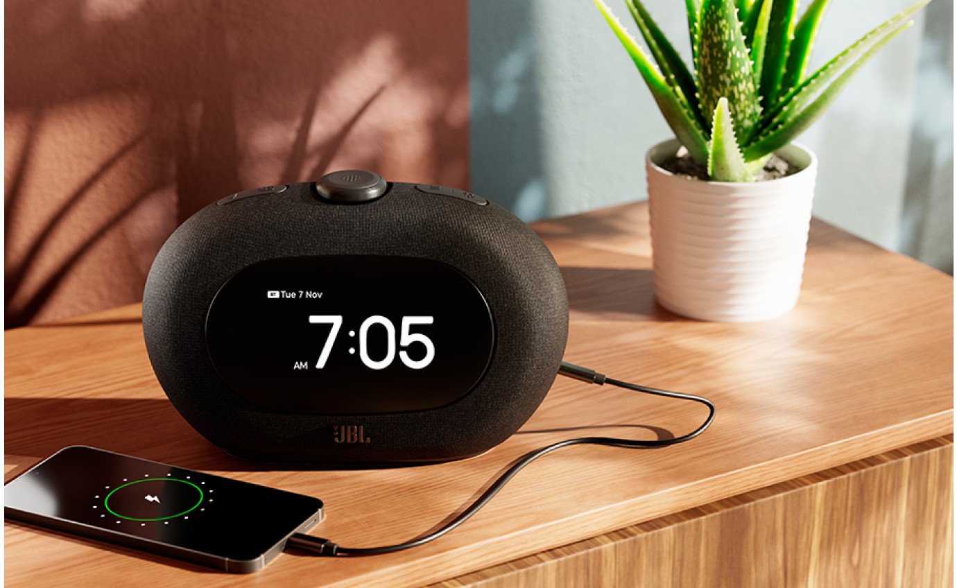 JBL Horizon 3 Bluetooth® Clock Radio Speaker (Black) JBLHORIZON3BLKAS