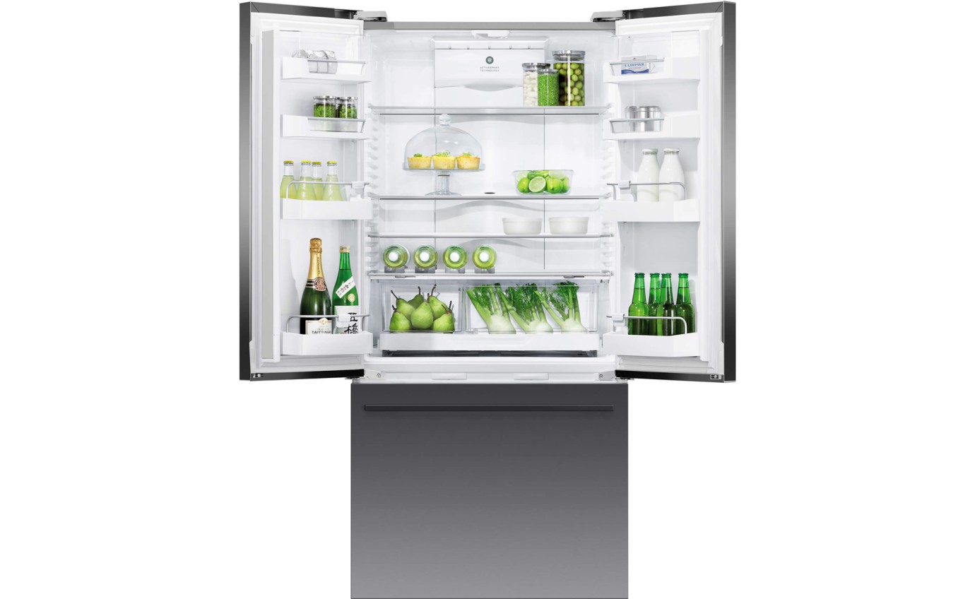 Fisher & Paykel 487L Series 7 French Door Refrigerator Freezer, Ice & Water RF522ADUB5