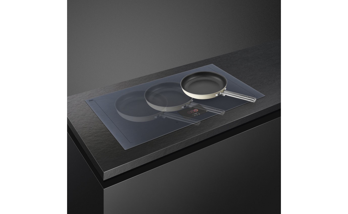 Smeg 90cm Linea Induction Cooktop (Neptune Grey) SIA1963DG