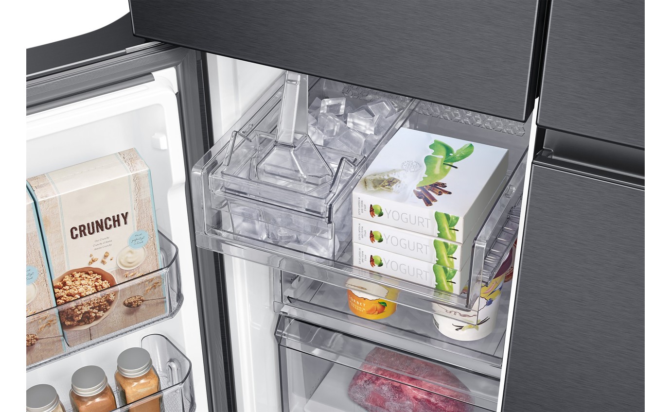 Samsung 648L French Door Refrigerator (Matte Black) SRF7400BB