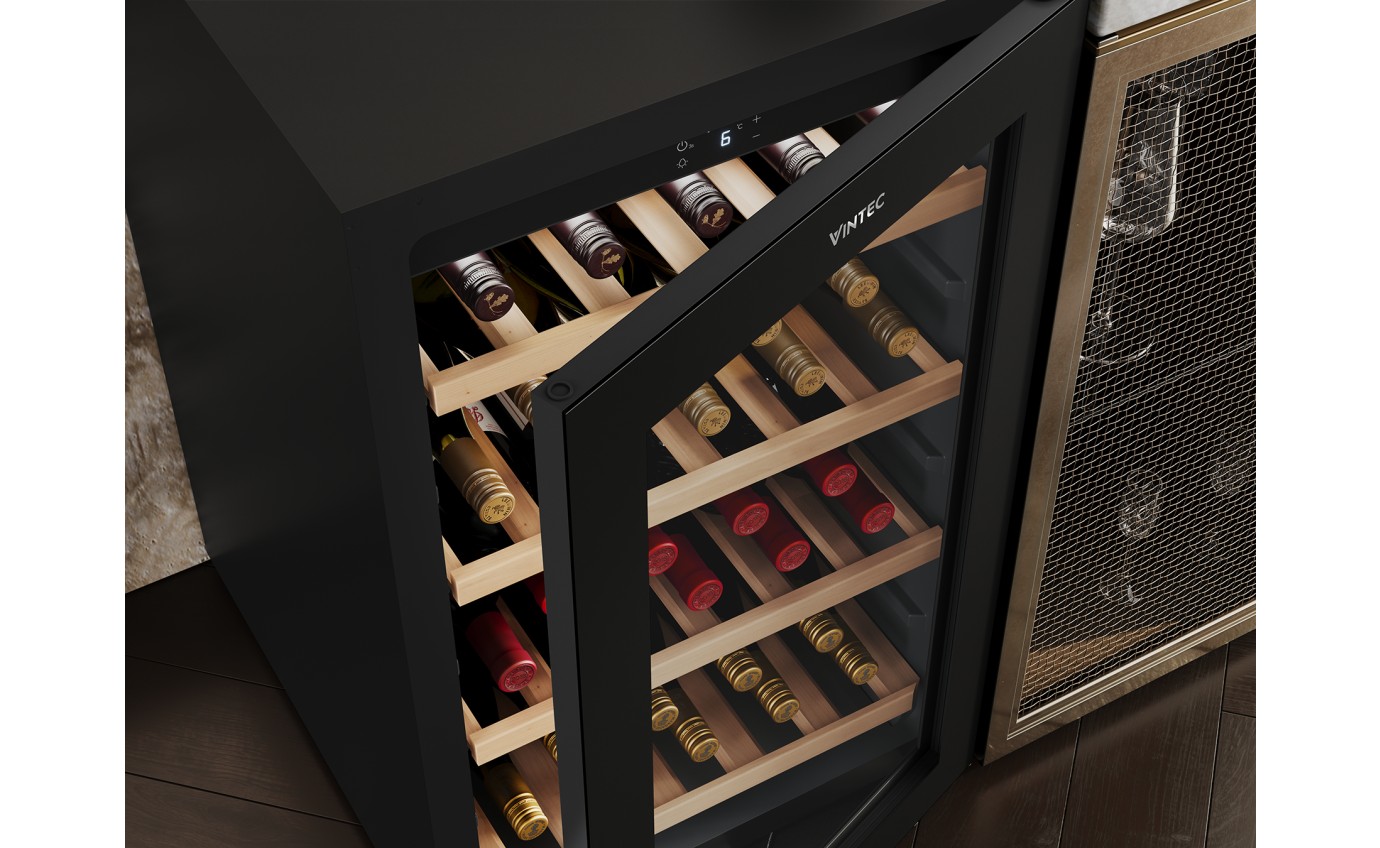Vintec Single Zone Wine Cabinet (Glass) VWS830FCBX