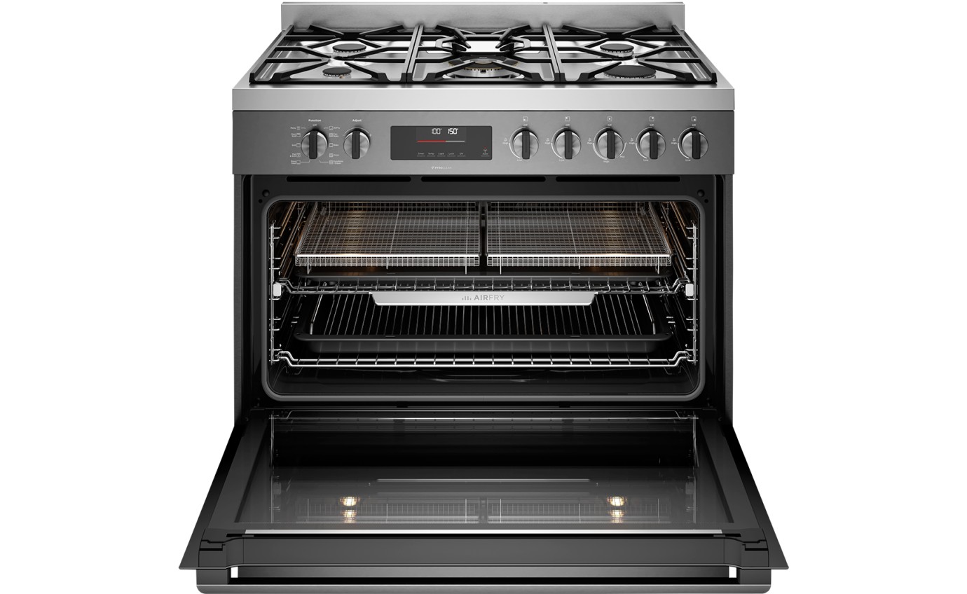 Westinghouse 90cm Dual Fuel Pyrolytic Freestanding Oven WFEP9717DD