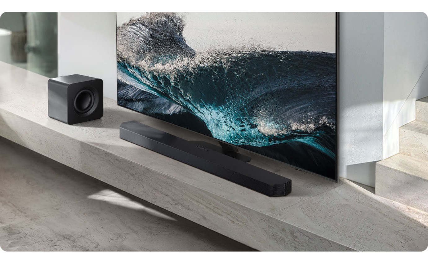 Samsung 5.1.2ch Q-Series Soundbar & Subwoofer with Dolby Atmos HWQ800FXY