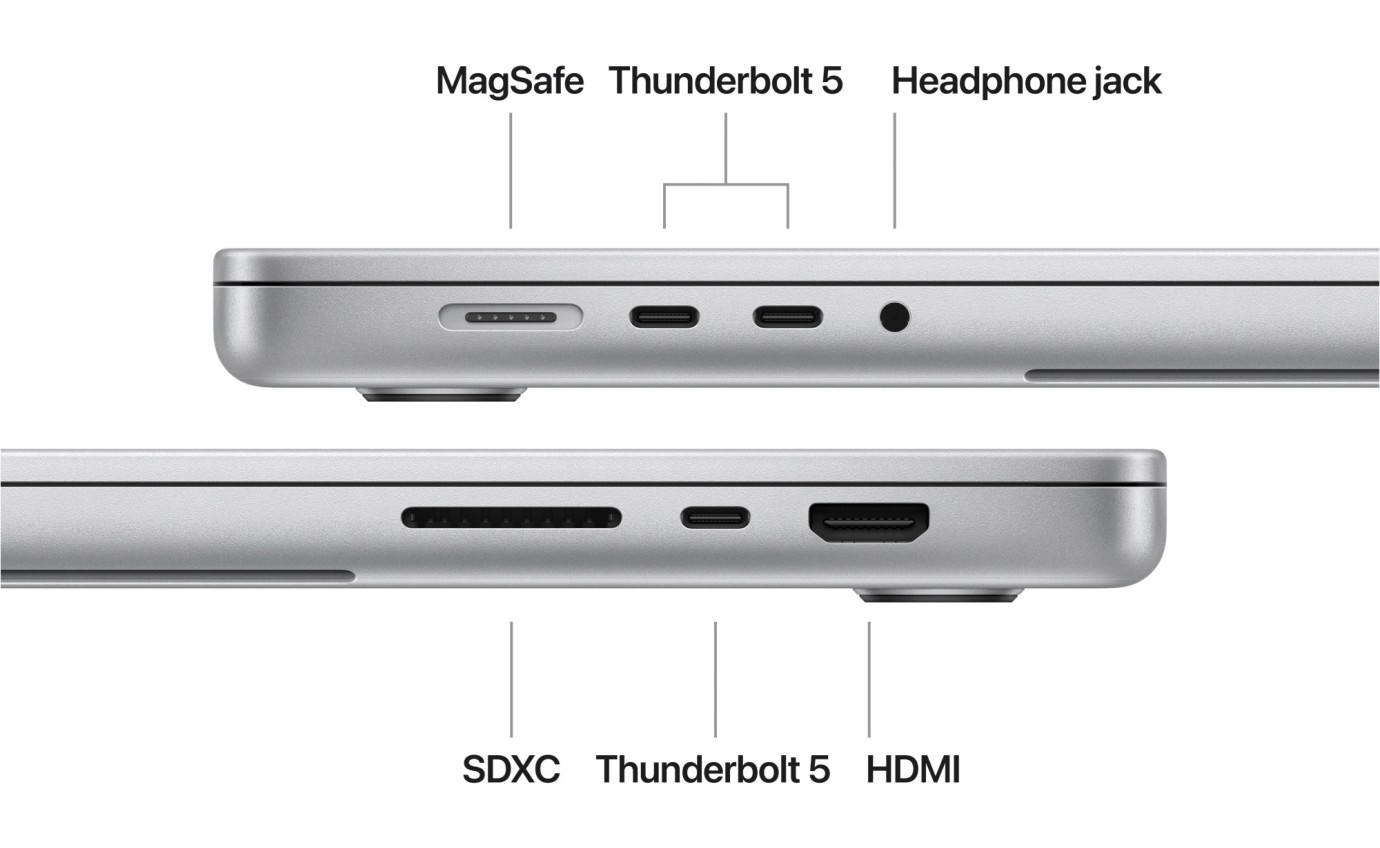 Apple MacBook Pro 16-inch M4 Pro Chip 48GB RAM 512GB (Silver) MX2U3XA