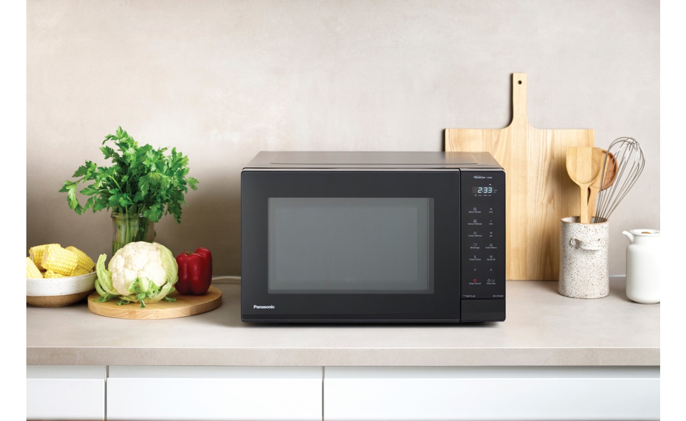 Panasonic 32L 1100W Inverter Microwave (Black) NNST66QBQPQ