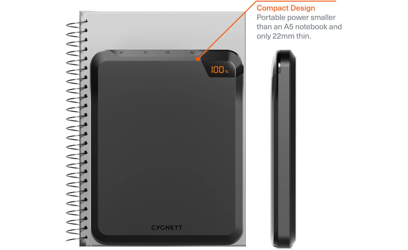 Cygnett 25K Laptop Power Bank + Stand 11901330664