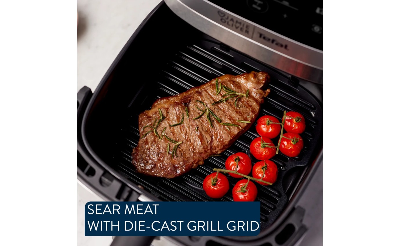 Tefal Jamie Oliver Quiet & Easy Air Fryer EY55JD