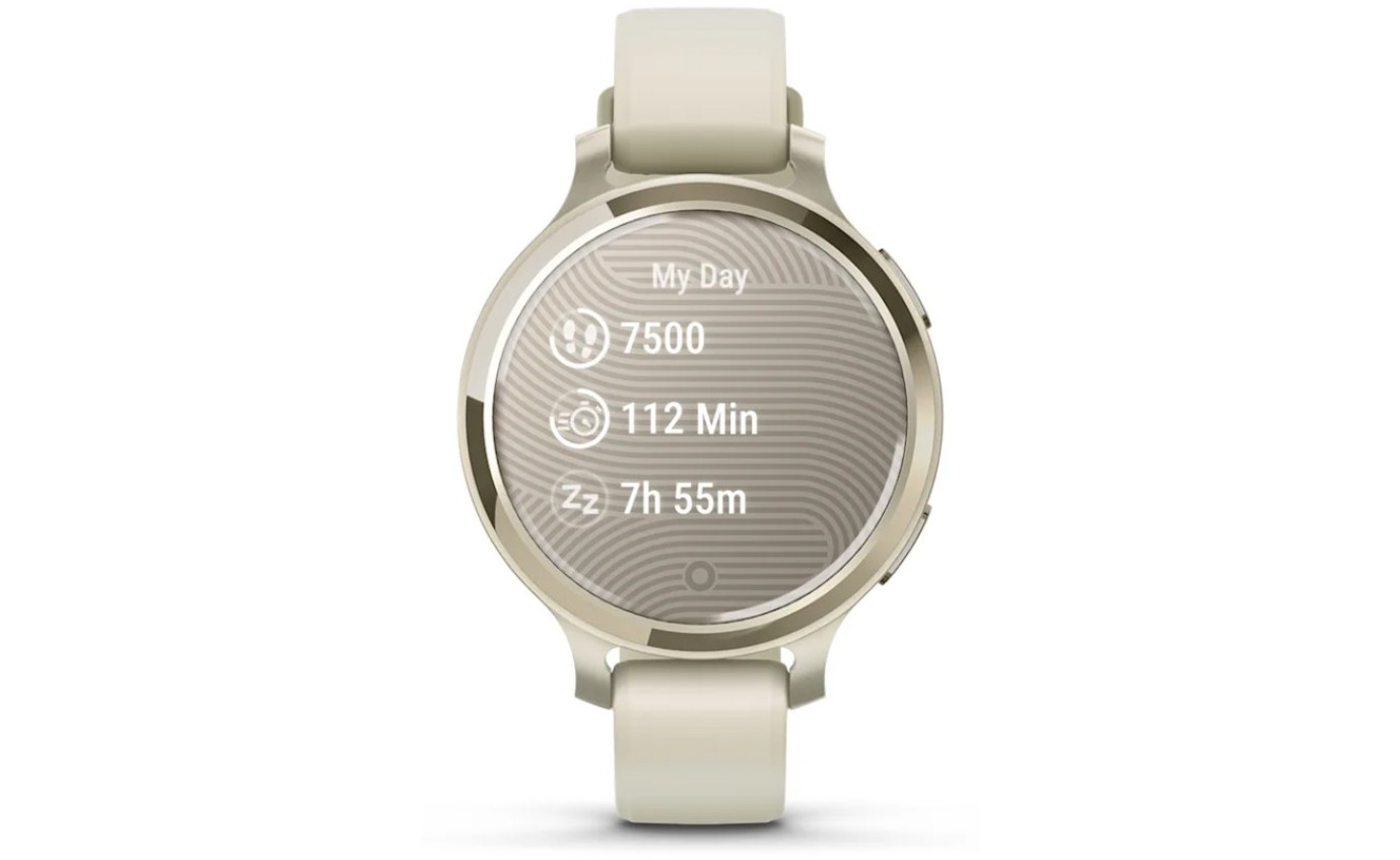 Garmin Lily&reg; 2 Active Smartwatch (Lunar Gold/Bone) 0100289100