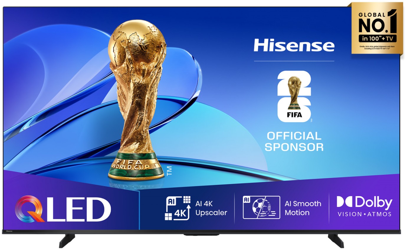 Hisense 75 inch Q6QAU 4K QLED Smart TV 75Q6QAU