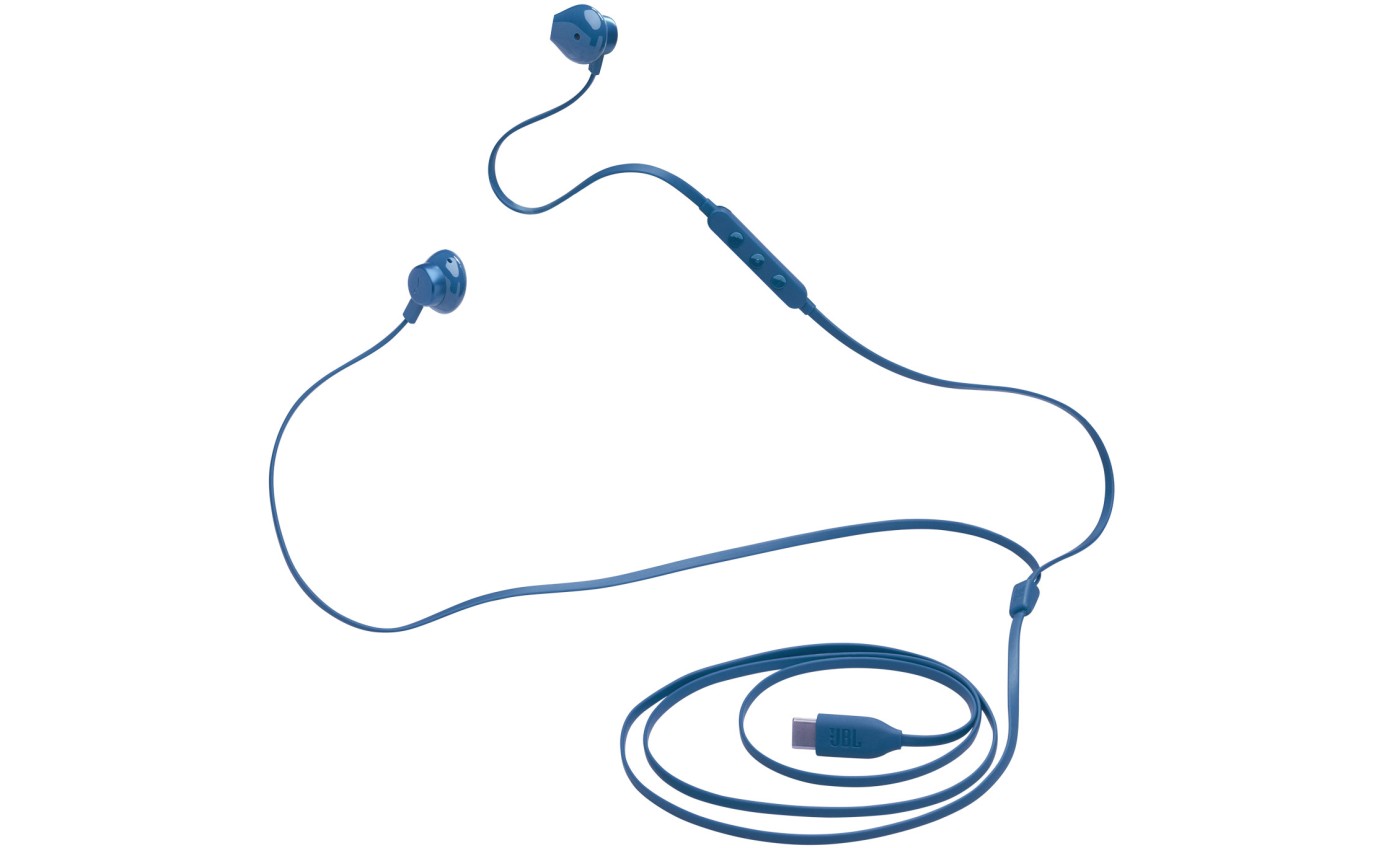 JBL Tune 305C USB-C In-Ear Headphones (Blue) JBLT305CBLU